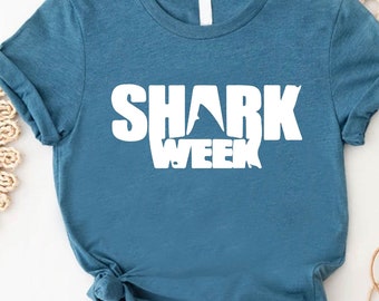 Funny Shark Week T-Shirt, Ocea Lover Summer Gift