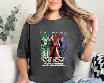 The Hex Girls Rock Band Music Comfort Colors® T-Shirt,Hex Girls Concert Retro Tshirt, Halloween Hex Girls 90's Shirt,Halloween Party Costume