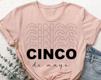 Cinco De Mayo Graphic Tee: Mexican Fiesta Shirt