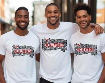 Social Worker Shirt, Social Work T-Shirt,Social Worker Student Grad Gift,Social Worker Apprecitation Gift,School Social Worker Tee,SW Tshirt