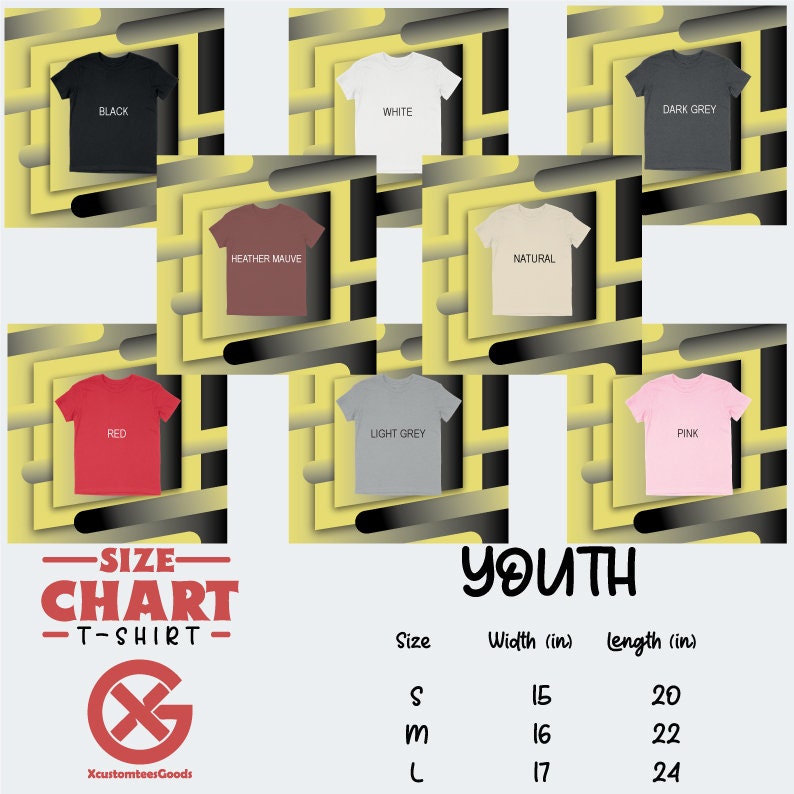 a calendar with a bunch of shirts on it