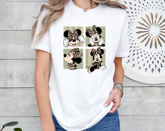 Leopard Minnie Shirt, Animal Kingdom Shirt, Disney Shirt, Disney Trip Shirt, Minnie Mouse Shirt, Minnie Shirt, Disneyland Shirt,Disney Lover