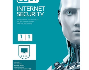 ESET Internet Security, 1 year 1 PC GLOBAL activation