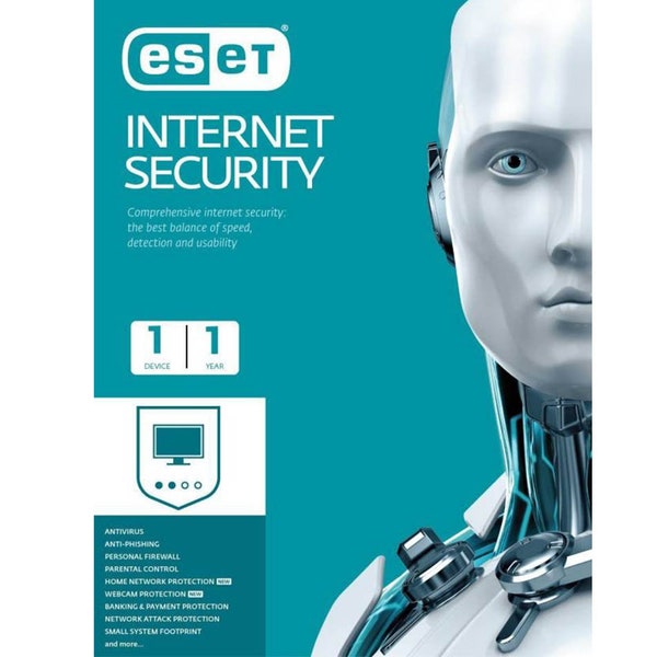 ESET Internet Security, 1 year 1 PC GLOBAL activation