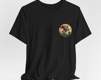 Unisex jersey T-shirt met korte mouwen
