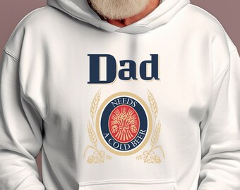 Grandpa Sweatshirt, Beer Sweatshirt, Present for Dad, Gift for Beer Lovers, Fathers Day Gift, Gift for Husband