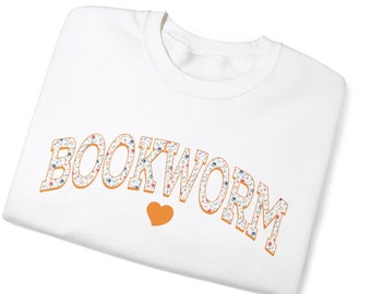 Bookworm Sweatshirt • Booktrovert • Teacher Sweater • Book Lover Gift