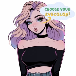 Customized Twitch Icon, commission, streamer art, twitch profile pic, streaming, commission, emote, twitch emote, custom