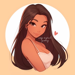 Profilbild für Discord und Twitch Icon für Streamer, Profilbild für Streamer, Emote, digitale Kunst, Social Media blau, ohne Auftrag