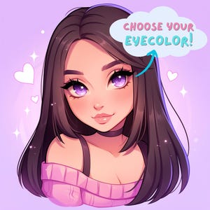 Icône Twitch personnalisée, commission, art de banderole, photo de profil twitch, streaming, commission, emote, emote twitch, personnalisé