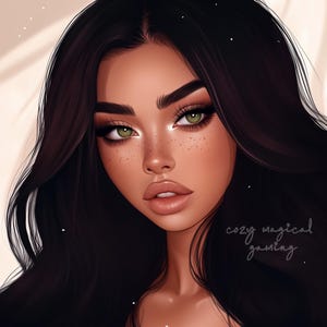 Ícone do Twitch para arte de streamer Foto de perfil do Twitch para streaming, sem comissão necessária, emote, arte digital de emote do Twitch, belo retrato