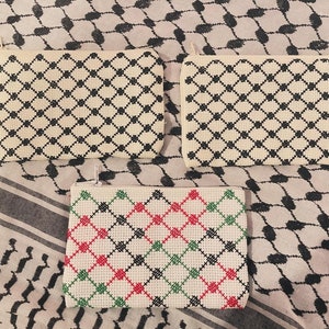 Cartera Keffiyeh Tatreez