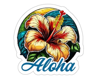 Aloha Hibiscus (4 tamaños disponibles)