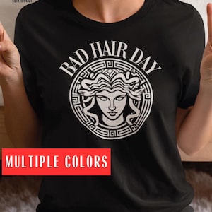 Medusa Snake Face Shirt Goddess Medusa TShirt Greek Mythology T-Shirt Snakes Head Witch tee Mythology Shirt Witchy Shirt Medusa Bad Hair Day medusa shirt Goddess Medusa Shirt Greek Apparel Snakes head witch shirt Greek Mythology Shirt Greek Goddess