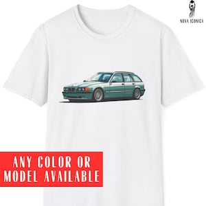 BMW Shirt Station Wagon Shirt e39 325i touring shirt gift BMW Tshirt Car guy gift station wagon tshirt german car nerd mechanic M motorsport