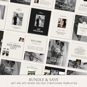 Squarespace Website Template for Photographers | Wedding and Portfolio Design | Photography Websites