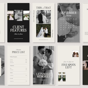 Photographer Instagram Post Template | Photographer Instagram Template | Instagram Post Template | Instagram Post Template Canva | Wedding