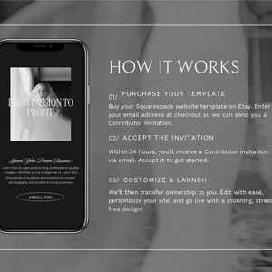 Squarespace Website Template for Photographers | Wedding and Portfolio Design | Photography Websites