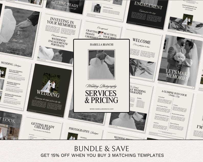 Squarespace Website Template for Photographers | Wedding and Portfolio Design | Photography Websites