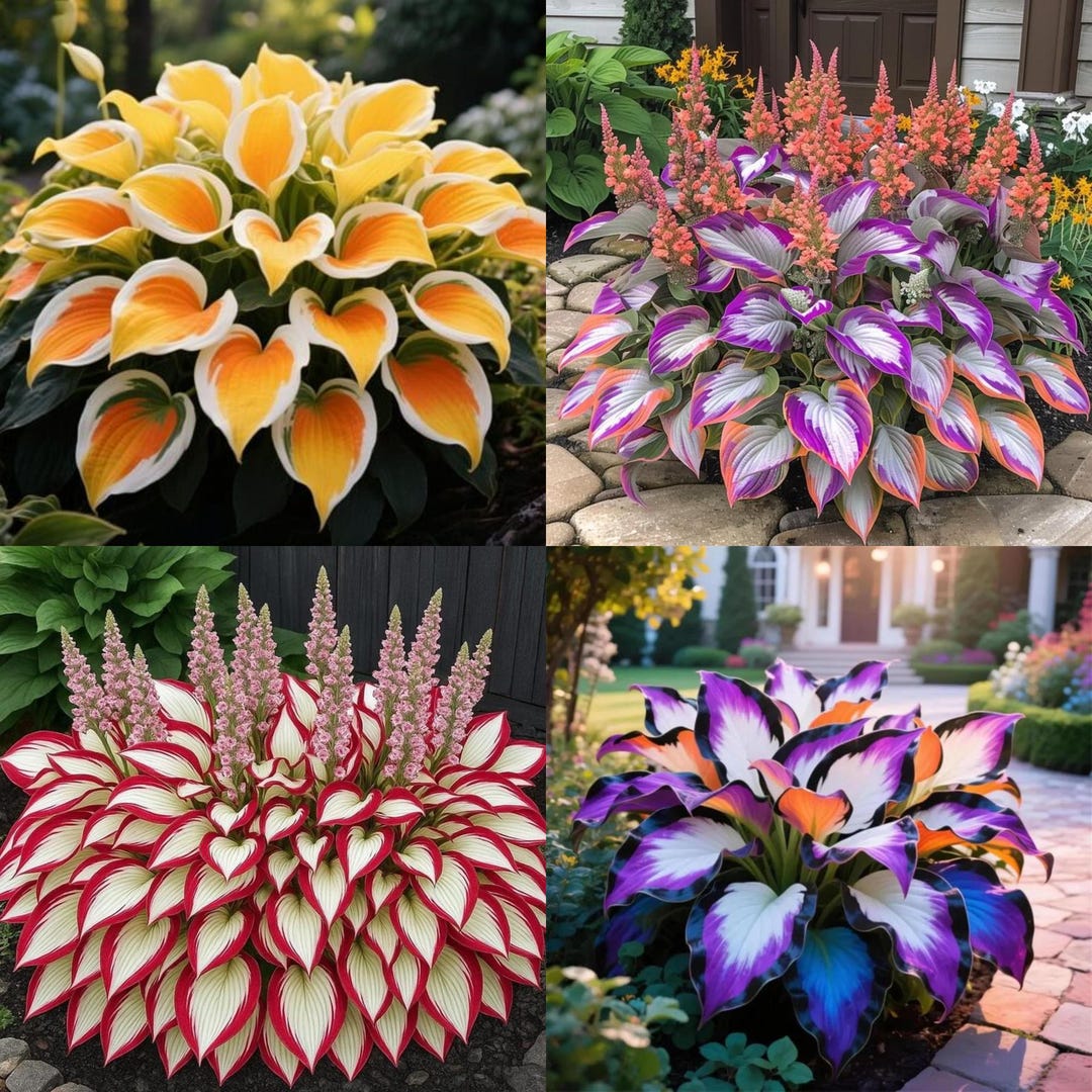 Ultimate Mixed Hosta Seeds Bundle – Variegated Perennial Collection - Etsy