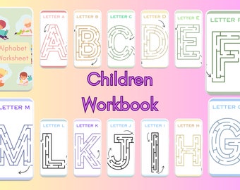 Interactive Learning Adventure - Alphabet Coloring eBook for Children (PDF)