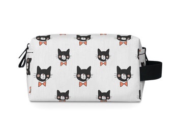 Cat Lover Toiletry Bag , Cosmetic Bag , Gift Pouch