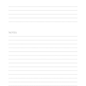 May include: A blank worksheet with the text "Write your own dua using the Name Ar-Razzaaq:" at the top and the word "NOTES:" below a line of dashes. The worksheet has lines for writing.