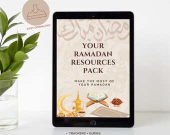 Ramadan Resources Pack, Beginner-Friendly Islamic Guide (PDF)