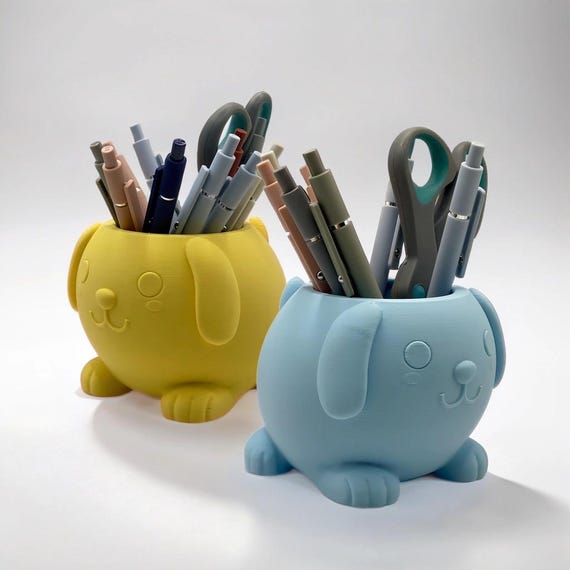 Labrador Desk Organizer Labrador Pen Holder Puppy Labrador