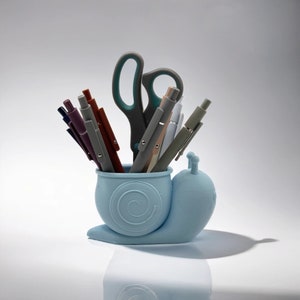 Snail Desk Organizer | Snail Pen Holder | Snail Office Organizer | Novelty Snail Pen Holder | Quirky Snail  Pen Holder | Fun Snail - USA