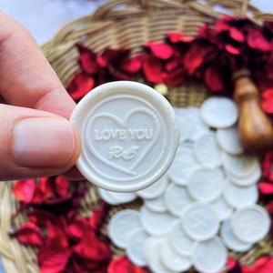 Sellos de lacre personalizados con adhesivo, sellos de lacre para bodas, 40 colores, 60 diseños, logotipo personalizado y foto.