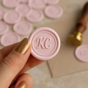 Op maat gemaakte Lakzegel Sticker, 40 Kleuren Zelfklevende Lakzegels, 60 Designs Gepersonaliseerde Lakzegel Stickers