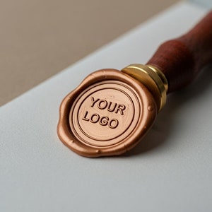 Adesivo sigillo di cera con logo personalizzato, 40 colori sigilli di cera con retro autoadesivo, logo aziendale, sigillo di cera personalizzato