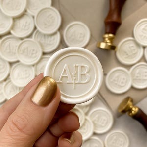 Op maat gemaakte Lakzegel Sticker, 40 Kleuren Zelfklevende Lakzegels, 60 Designs Gepersonaliseerde Lakzegel Stickers