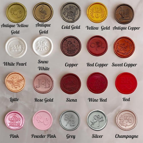 Qianyu 25 stuks Wax Seal Stickers Zelfklevende Envelop Seal Rozemarijn Stijl Seal Stickers Antiek Goud Bruiloft Uitnodiging Wax Stickers voor Kerst Gift Wrapping Party Verjaardag Wenskaarten