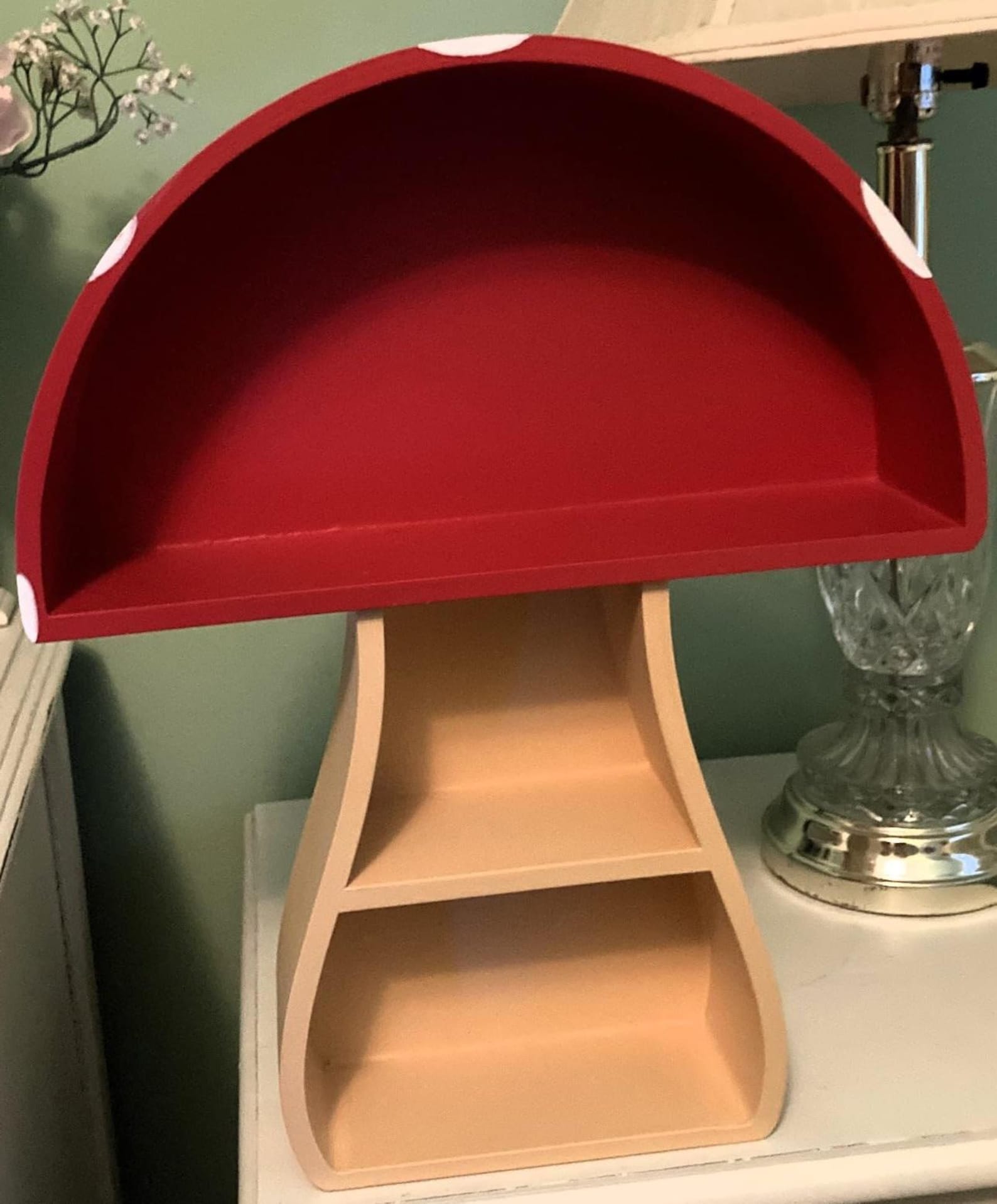 Whimsical Wall Mushroom Shelf Decor for Nursery Bedroom Living Room ...