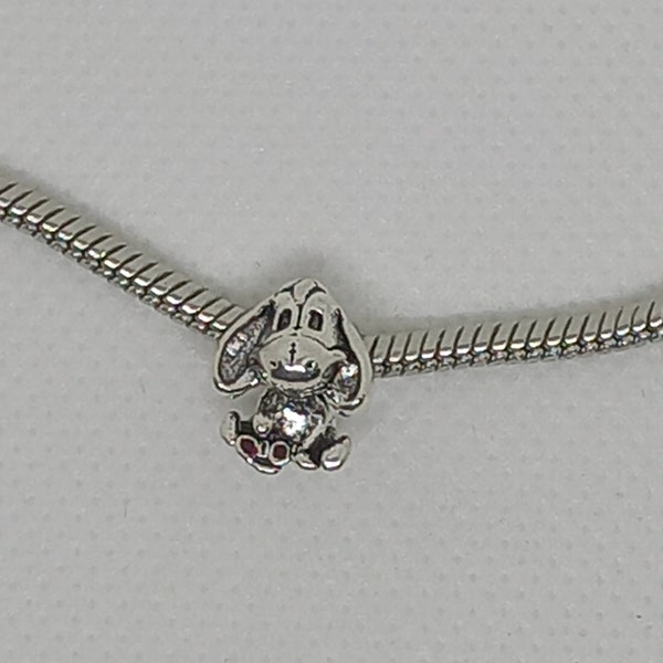 Eeyore, Winnie the Pooh, sterling silver 925 charm for charm bracelets