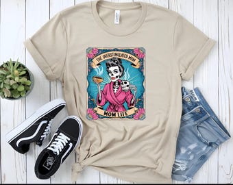 Chemise Mom Club surstimulée : t-shirt graphique amusant pour les mamans