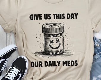 Funny Mental Health T-Shirt: Retro Meme Sarcastic Tee