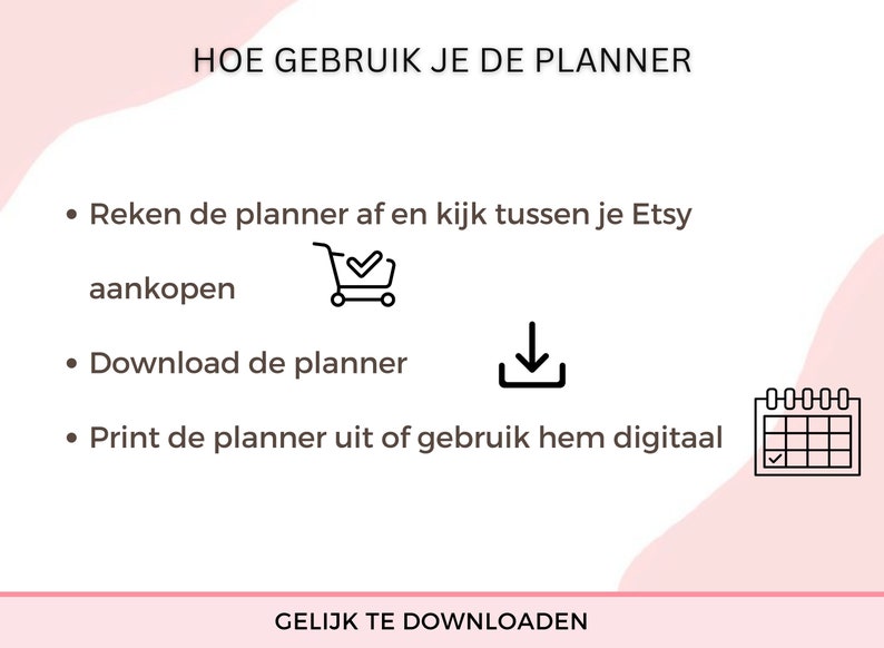 ADHD planner ADHD digitale planner planner ADHD schoonmaak en maaltijdplanner printbaar gewoonte en medicatie tracker afbeelding 8