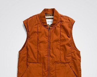 Norse Projects x Geoff McFetridge Peter Twill Vest CashPad Artworks Recycled  Cashmere Wool