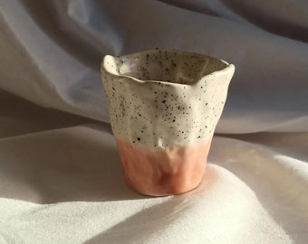 Handmade Ceramic Cup , Espresso Cup , Ceramic Coffee Cup , Unique Ceramic Design Coffee Cup, Hand Painted Cup