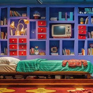 Hey Arnold Bedroom - Printable Digital Image - Etsy