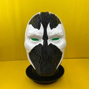 Máscara de Spwn para cosplay, accesorio de disfraz antihéroe único impreso en 3D