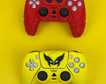 PS5 Controller Cover , Dadpol & Wolve-rne , 3D Printed  Inspired Cover  PlayStation 5 Protective Case  Gamer Accessory