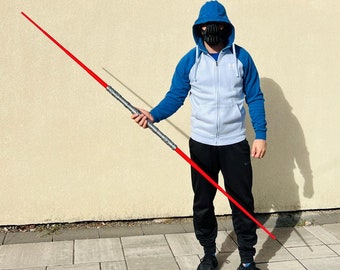 Sabre laser double lame pliable imprimé en 3D – Parfait pour les jeux de rôle et les cosplay Star Wars