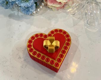 Annoying Heart-Shaped Gift Box with Screws – Perfect for Valentine's Day, Proposals, and Unique Gift Ideas