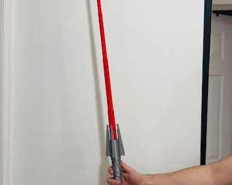 Sabre laser de Jed imprimé en 3D pour le cosplay - Portable, pliable et prêt pour l'entraînement Jed !