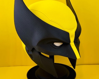 Máscara y garras de Wolverine: accesorio de cosplay completo con garras y guantes desmontables.