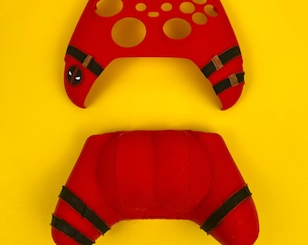 Ded-pool-Themed Xbox Controller Cover, Funny 3D Printed Ded-pol Controller Shell